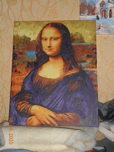 Фотографии готовых работ картин по номерам и алмазной мозаики