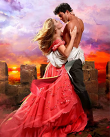 Без бренда «Страстная пара на стенах замка на закате» в Иркутске