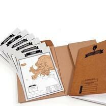 Без бренда «Скретч-карта мира стирающаяся. Карта путешествий» в Иркутске