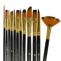 Без бренда «Кисти для рисования набор (12 шт)» в Иркутске