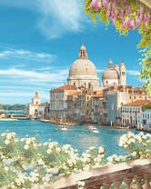 Вид на церковь Санта-Мария делла Салюте