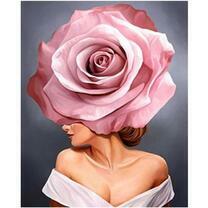 Без бренда «Девушка с розовой розой на голове» в Иркутске