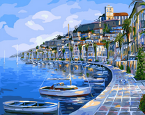 Набережная и причал для лодок