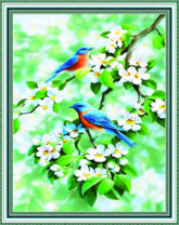 Без бренда «Две птички на цветущей яблоне» в Иркутске