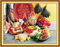 Ароматные мясные блюда и овощи