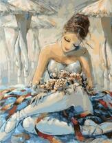 Балерина с цветами