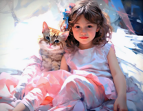 Без бренда «Девочка и пушистая кошечка» в Иркутске