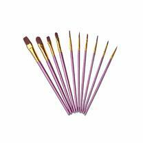 Без бренда «Кисти для рисования набор (10 шт) сиреневые» в Иркутске